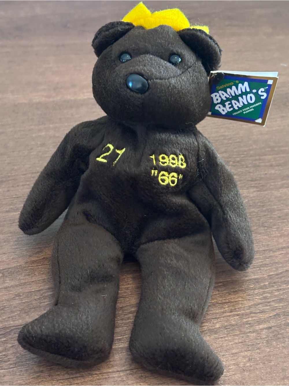Vintage 1998 Sammy Sosa Bamm Beano’s Home Run King plush #21